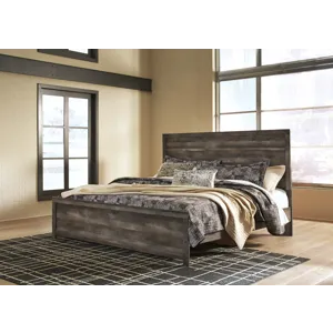 Wynnlow King Panel Bed and 2 Nightstands