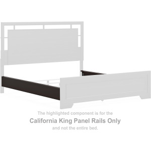 Covetown California King Panel Rails