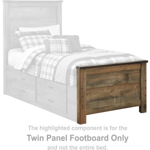 Trinell Twin Panel Footboard