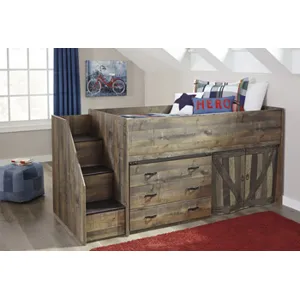 Trinell Left Storage Steps with Loft Ends