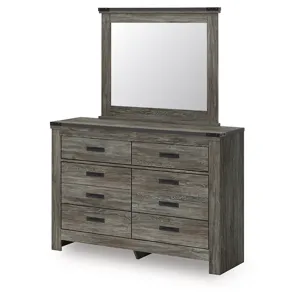 Frandern Queen Panel Bed, Dresser and Mirror