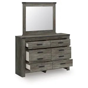 Frandern Queen Panel Bed, Dresser and Mirror