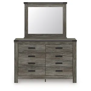 Frandern Queen Panel Bed, Dresser and Mirror
