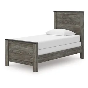 Frandern Twin Panel Bed, Dresser and Mirror