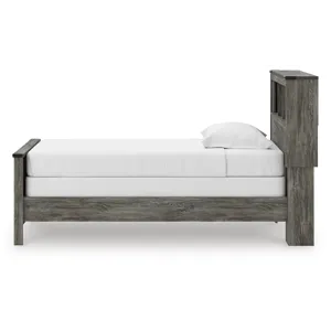 Frandern Twin Bookcase Bed, Dresser and Mirror