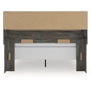 Frandern Queen Bookcase Bed, Dresser and Mirror