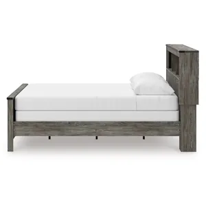 Frandern Queen Bookcase Bed, Dresser and Mirror