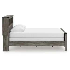 Frandern Queen Bookcase Bed, Dresser and Mirror