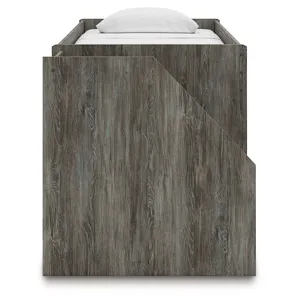 Frandern Twin Loft Bed with Drawer Storage
