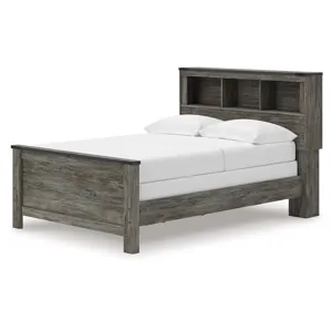 Frandern Full Bookcase Panel Bed