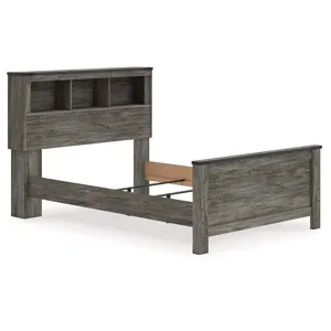 Frandern Full Bookcase Panel Bed