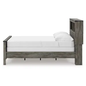 Frandern Full Bookcase Panel Bed