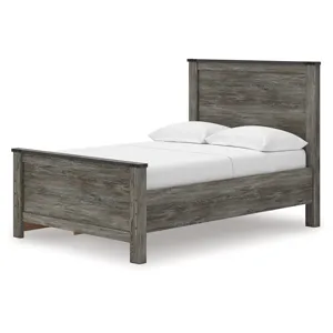 Frandern Full Panel Bed with Storage