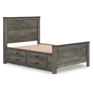 Frandern Full Panel Bed with Storage