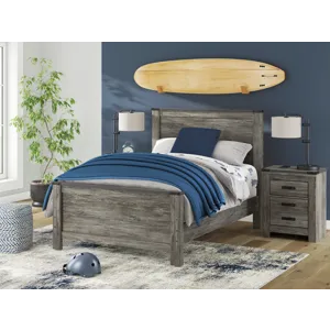 Frandern Full Panel Bed, Dresser and Mirror