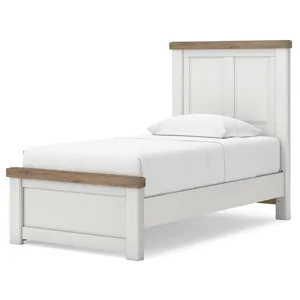 Savonport Twin Panel Bed with Storage