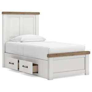 Savonport Twin Panel Bed with Storage