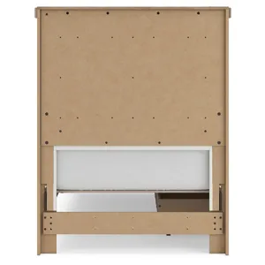 Savonport Twin Panel Bed with Storage