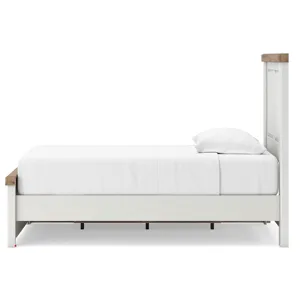 Savonport Twin Panel Bed with Storage