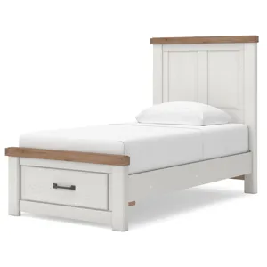 Savonport Twin Panel Storage Bed