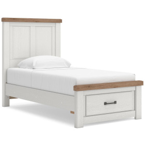 Savonport Full Panel Storage Bed