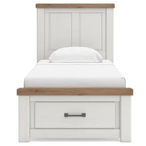 Savonport Twin Panel Storage Bed