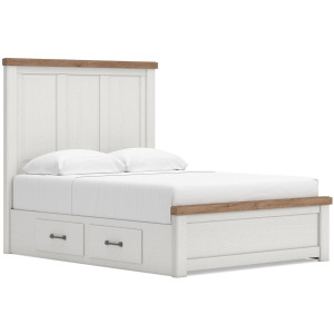 Savonport Queen Panel Bed with Storage