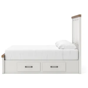 Savonport Queen Panel Bed with Storage