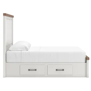 Savonport Queen Panel Bed with Storage
