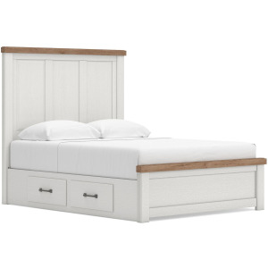 Savonport Queen Panel Bed with Storage