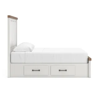 Savonport Queen Panel Bed with Storage