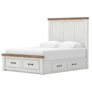 Savonport Queen Panel Storage Bed