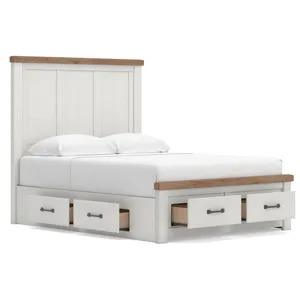 Savonport Queen Panel Storage Bed