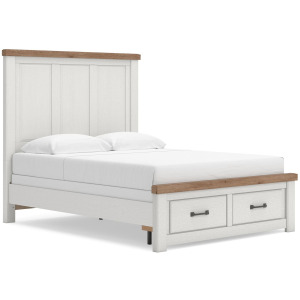 Savonport Full Panel Storage Bed