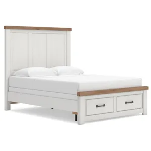 Savonport Full Panel Storage Bed