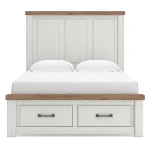 Savonport Queen Panel Storage Bed