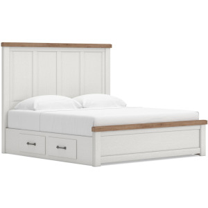 Savonport Queen Panel Bed with Storage
