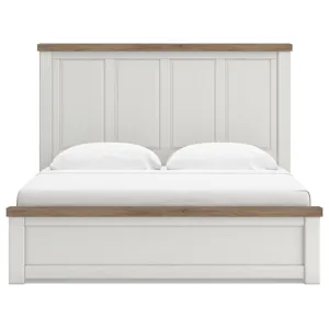 Savonport King Panel Bed with Storage