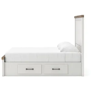 Savonport King Panel Bed with Storage