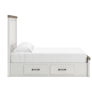 Savonport King Panel Bed with Storage
