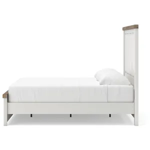 Savonport King Panel Bed with Storage