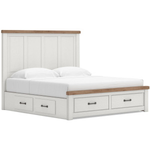 Savonport Queen Panel Storage Bed