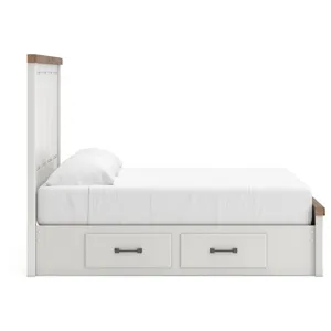 Savonport King Panel Storage Bed