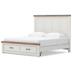 Savonport King Panel Storage Bed
