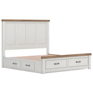 Savonport King Panel Storage Bed
