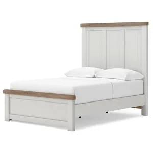 Savonport Full Panel Bed with Storage