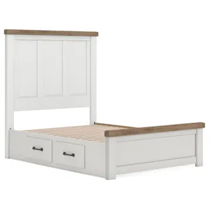 Savonport Full Panel Bed with Storage