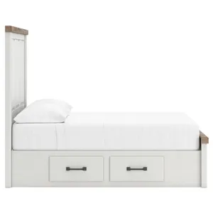 Savonport Full Panel Bed with Storage