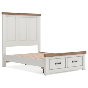 Savonport Full Panel Storage Bed
