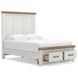 Savonport Full Panel Storage Bed